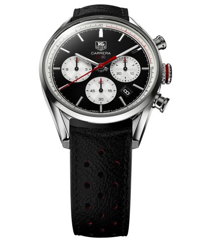 TAG Heuer Carrera CH80 Stainless Steel / Black / Calf